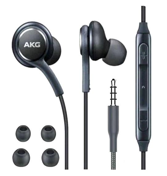 Наушники AKG EO-IG955 с гарнитурой и микрофоном 3,5 мм с дополнительными амбушурами Black - фото 2