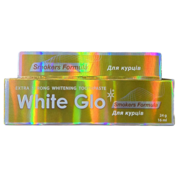 Зубная паста White Glo отбеливающая для курящих 24 г