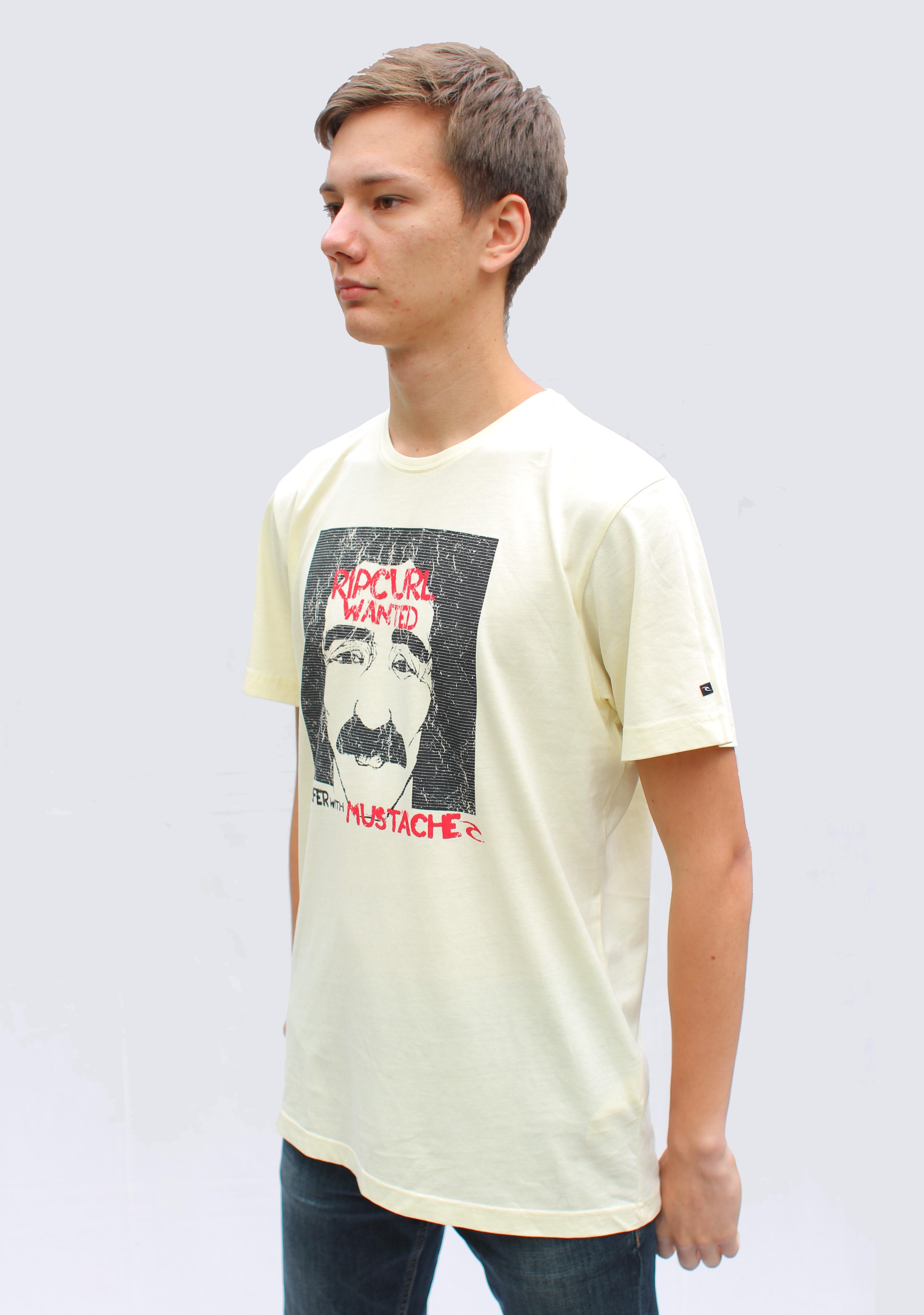 Футболка чоловіча Rip Curl MUZZY S/S TEE TRANSPARENT YEL CTE3IR-8637 M - фото 2