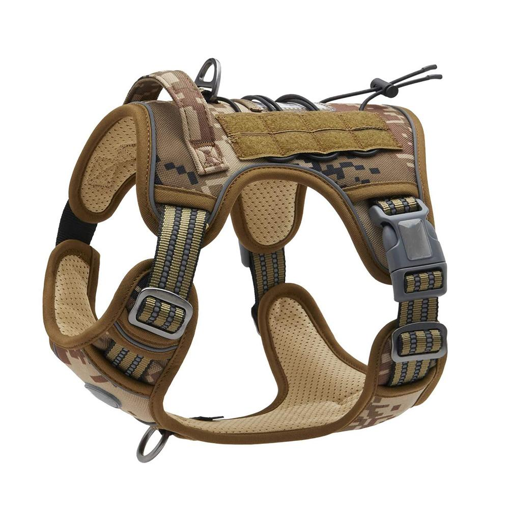 Шлейка для собак Best Friend тактический жилет с ручкой и системой Molle L Камуфляж (3126586369) Шлейка для собак Best Friend тактический жилет с ручкой и системой Molle L Камуфляж (3126586369)