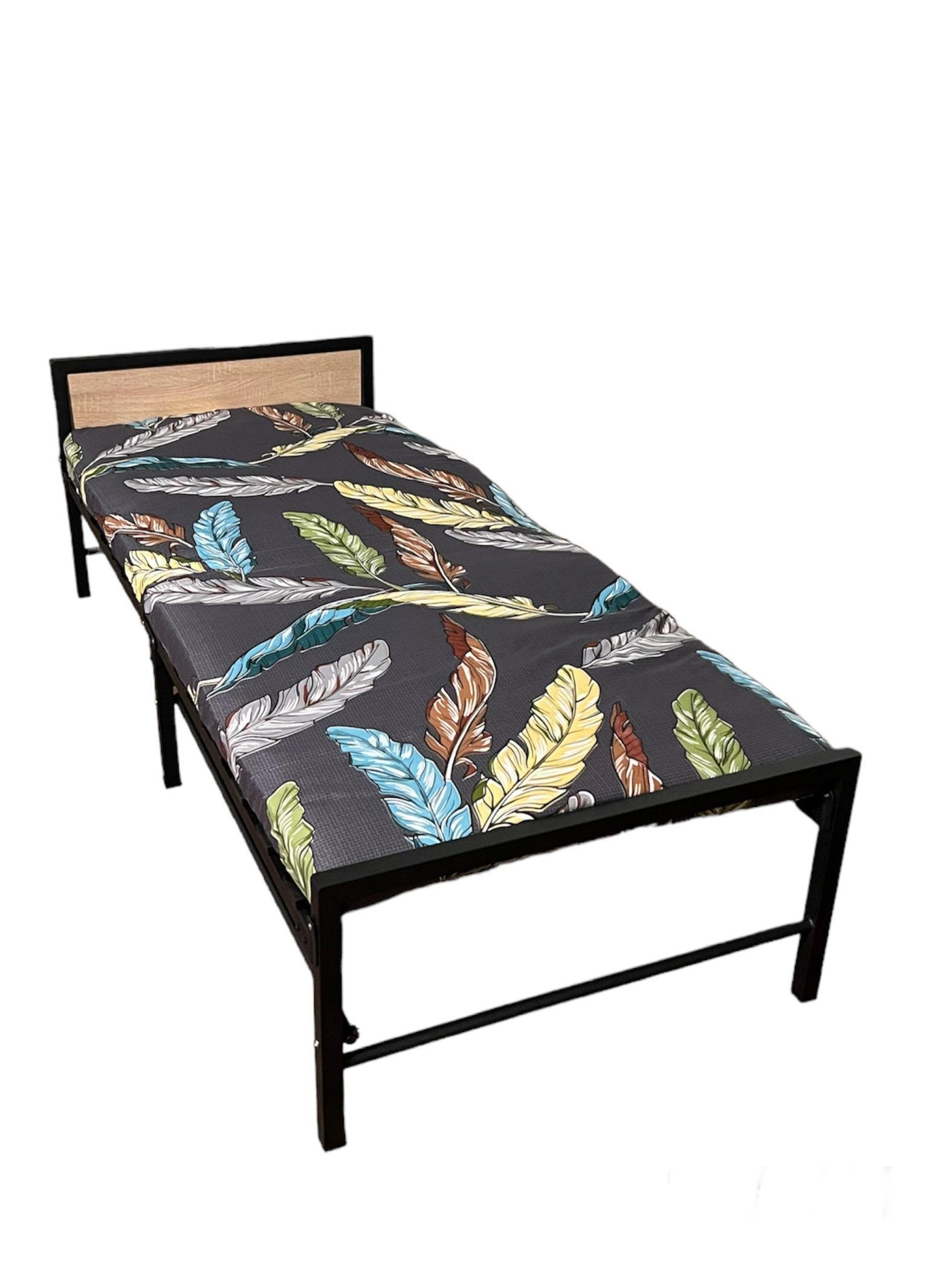 Ліжко розкладне Ніка з ламелями та ортопедичним матрацом 7 см 201х80х36 см (14313340) - фото 7 Ліжко розкладне Ніка з ламелями та ортопедичним матрацом 7 см 201х80х36 см (14313340) - фото 7