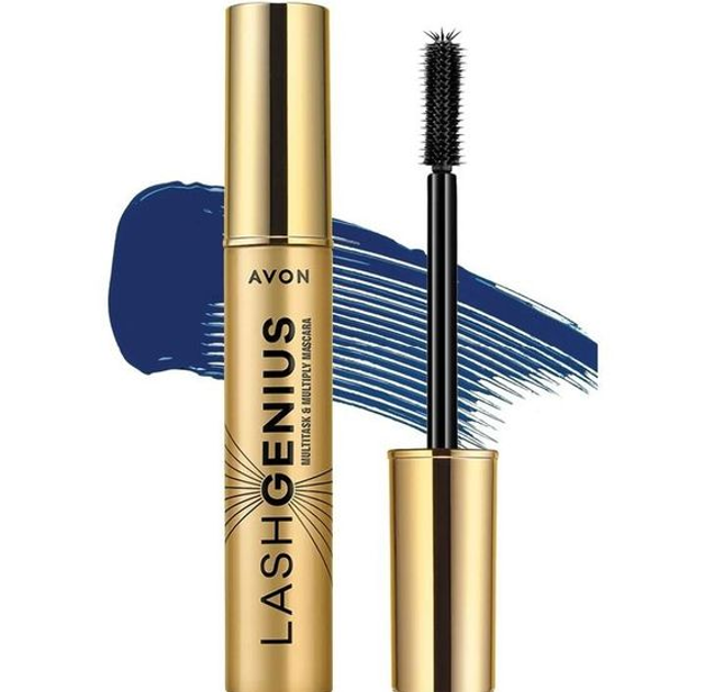 Туш для вій Avon True One Lash Genius Mascara синя 5в1 10 мл (AV1504335)