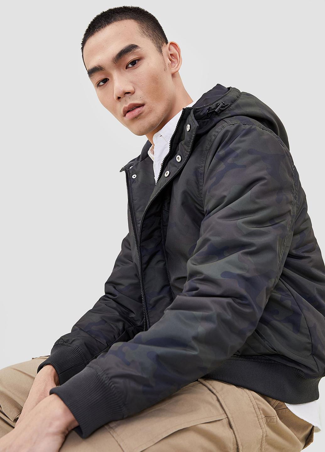 Куртка H&M XS Хаки (790820b42)