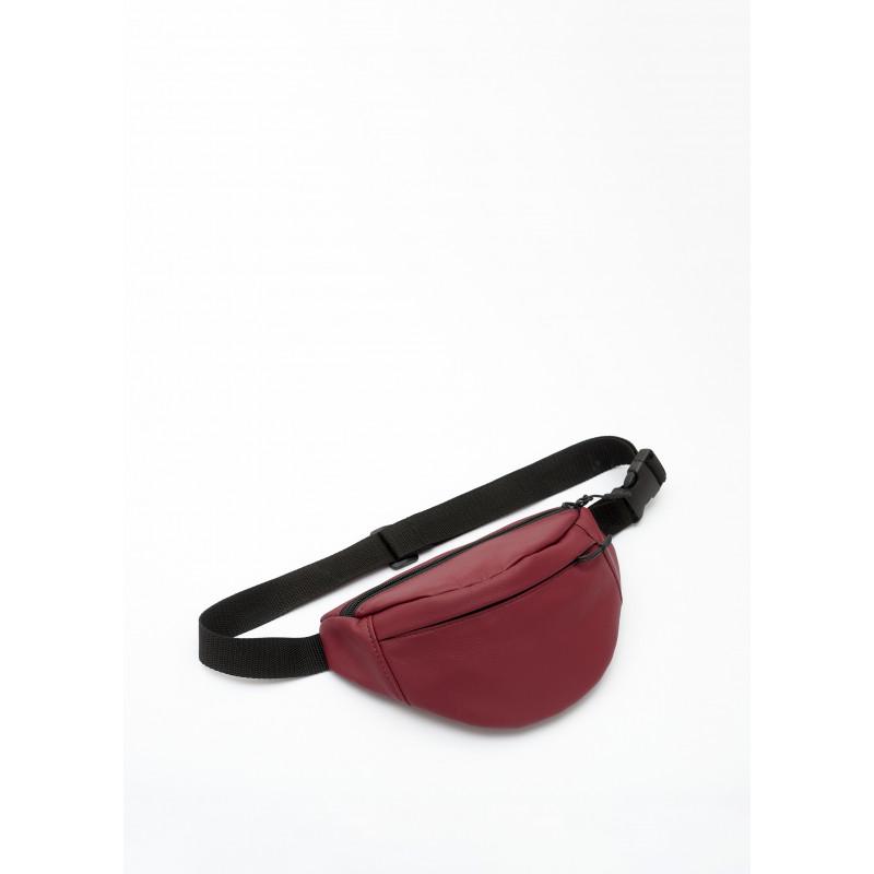 Сумка бананка на пояс Sambag Marina MSG 24x15x8 см Бордовый