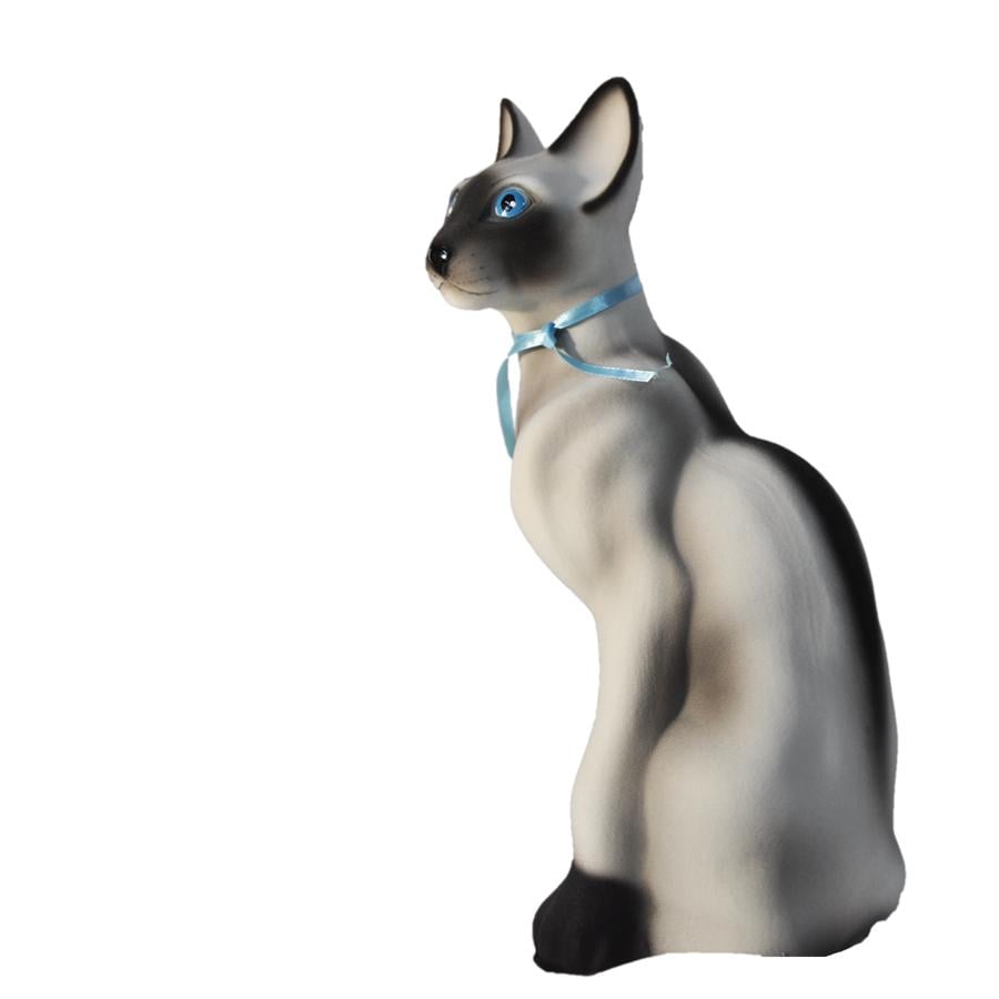 Статуетка-скарбничка Кішка кераміка 15х21х38 см (1485)