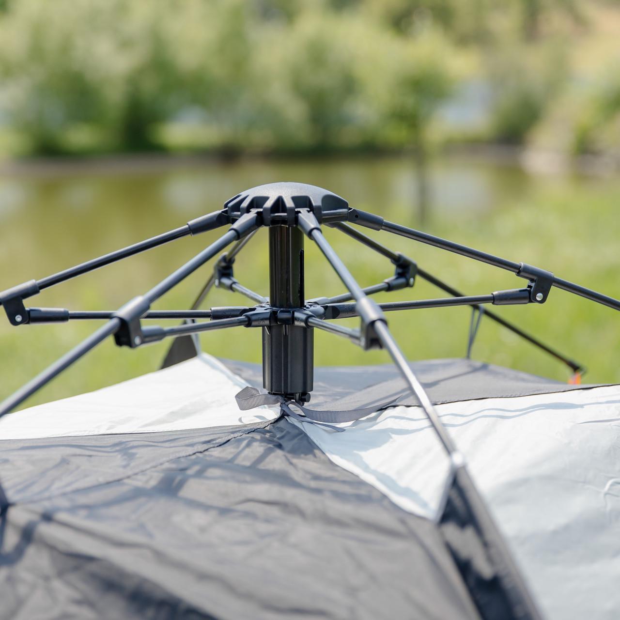 Намет автоматичний LU-016B тримісний 2x2 м Чорний (7457) - фото 6 Намет автоматичний LU-016B тримісний 2x2 м Чорний (7457) - фото 6