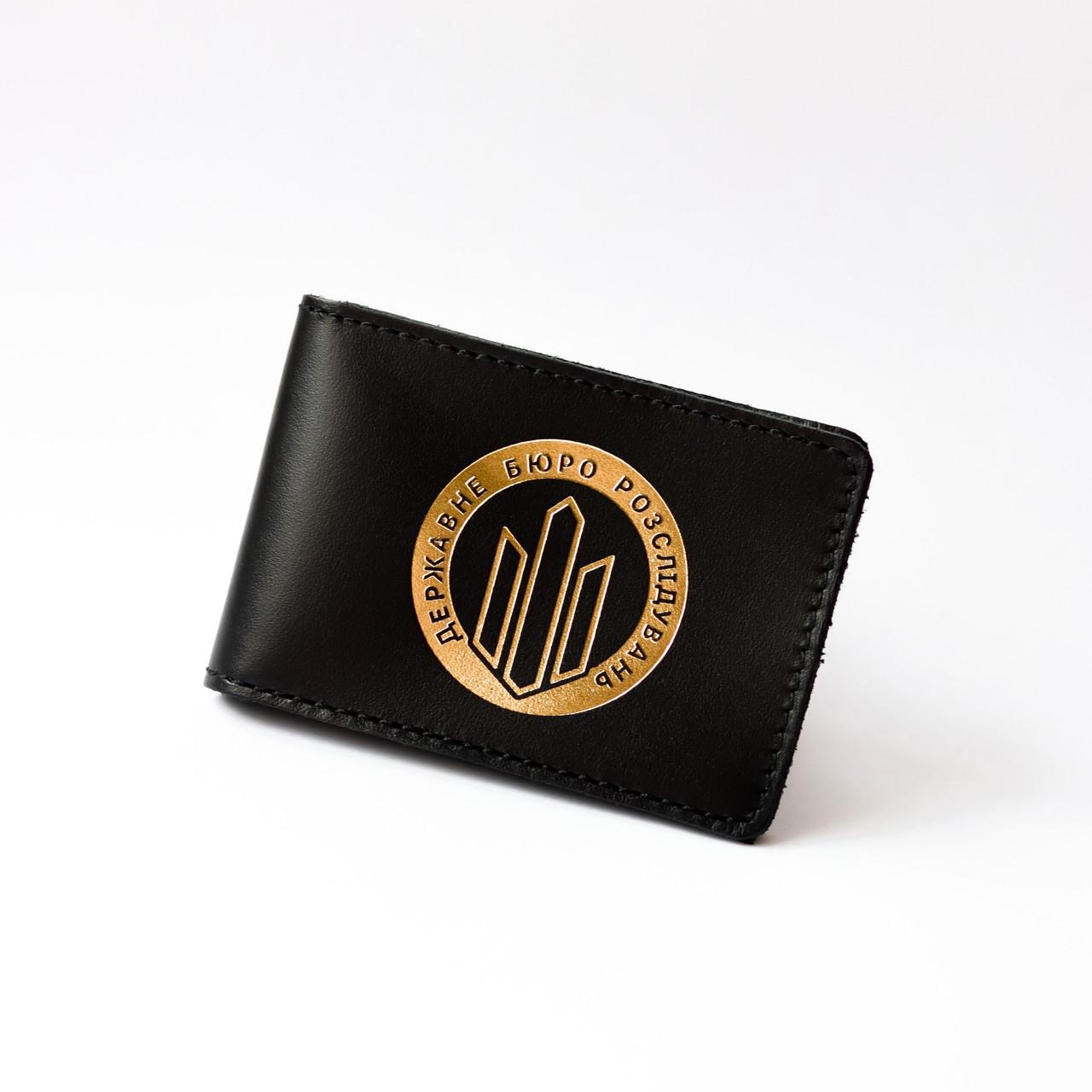 Обкладинка для посвідчення ДБР Чорний/Золотий (2137021280) - фото 2 Обкладинка для посвідчення ДБР Чорний/Золотий (2137021280) - фото 2