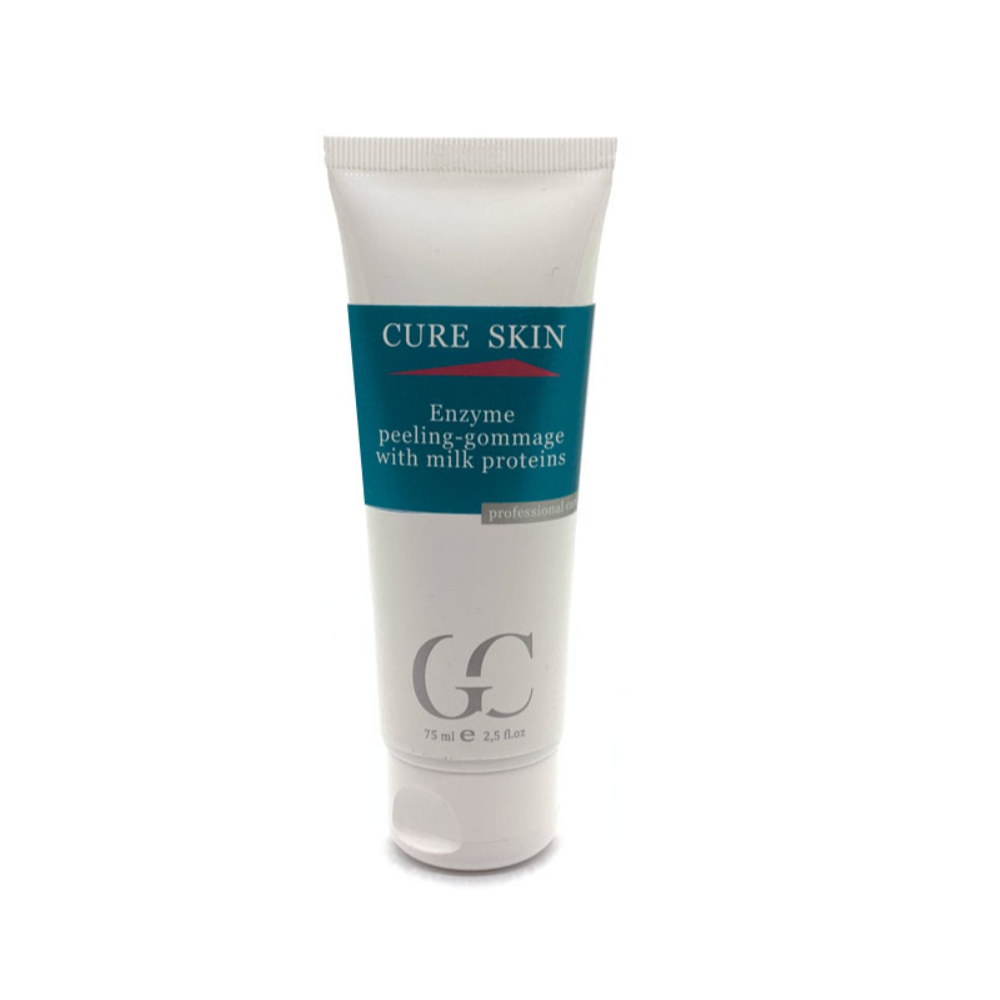 Пілінг-скатка ензимний з молочними протеїнами Cure Skin Enzyme Peeling-Gommage With Milk Proteins 75 мл (0339)