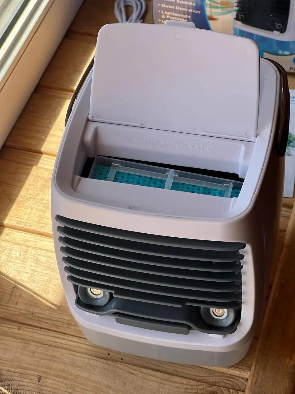 Вентилятор портативний USB з водяним охолодженням (XL-1375) - фото 3 Вентилятор портативний USB з водяним охолодженням (XL-1375) - фото 3