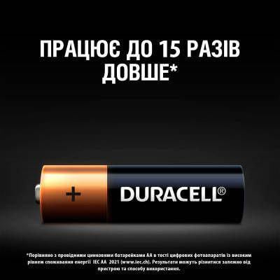 Батарейки Duracell AA LR06 MN1500 24 шт. - фото 4