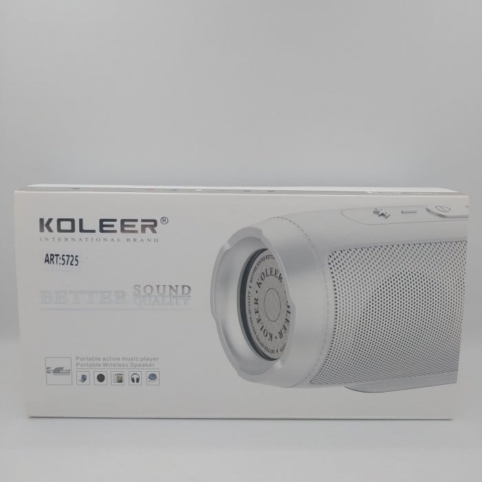 Портативная Bluetooth колонка Koleer S1000 Золотистый (1330221670) - фото 4 Портативная Bluetooth колонка Koleer S1000 Золотистый (1330221670) - фото 4