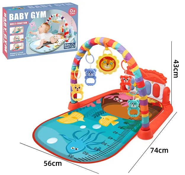 Килимок розвиваючий Море з піаніно та підвісними іграшками - фото 2 Килимок розвиваючий Море з піаніно та підвісними іграшками - фото 2
