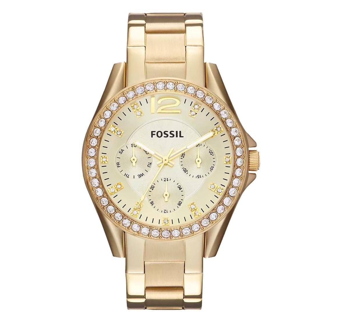 Женские часы Fossil Riley ES3203 38 мм (wtchs_29104)