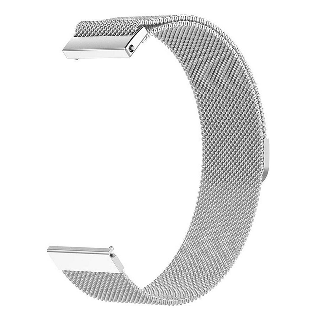 Ремінець металевий Milanese Loop для Globex Smart Watch Me Сріблястий (ECR_5999) - фото 2