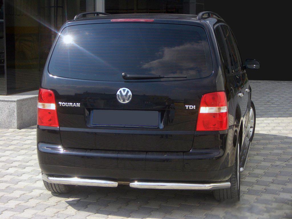 Задние уголки AK003 CAN для Volkswagen Touran 2003-2010 гг. нержавеющая сталь Хром