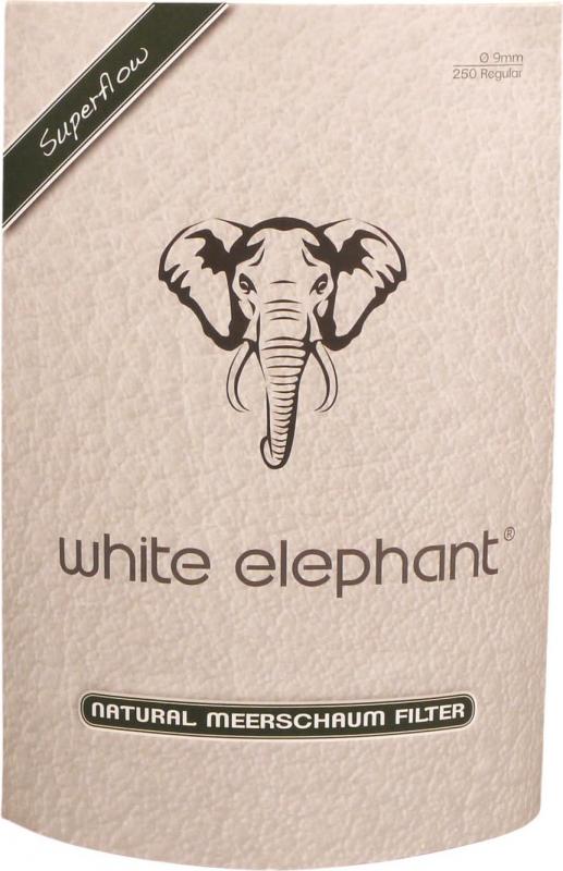 Фильтры White Elephant natural meerschaum 250 шт. (101410)