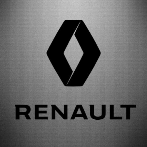 Наклейка Renault logotip 30x24,8 см Черный (22918146)