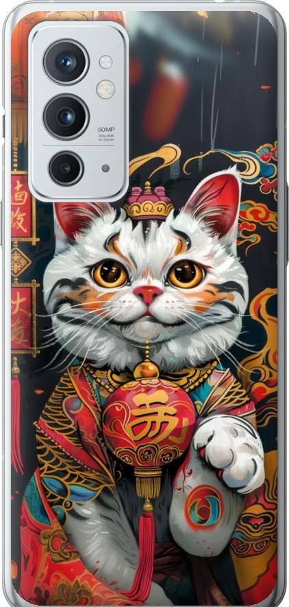 Чехол на OnePlus 9RT China Cat v2 (6135u-2520-42517)