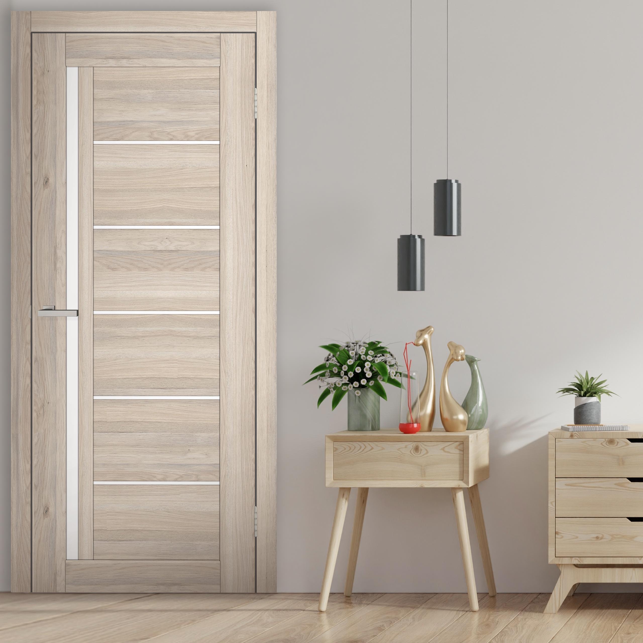 Двері Англія скло сатин 2000х900 мм Дуб Тусон (60891)