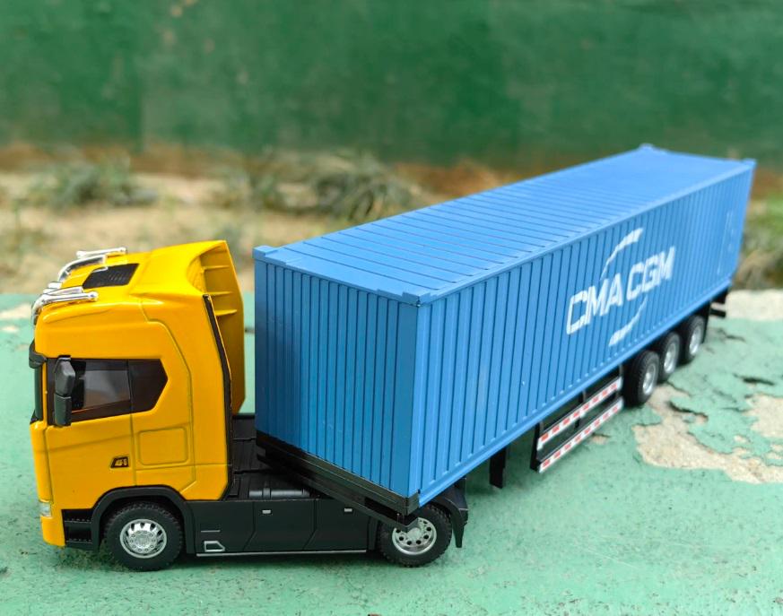 Машинка металлическая контейнеровоз SCANIA (29747375) - фото 18 Машинка металлическая контейнеровоз SCANIA (29747375) - фото 18