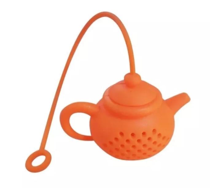 Ситечко для чая силиконовое Чайник 13,5х6х4 см (AN013072)