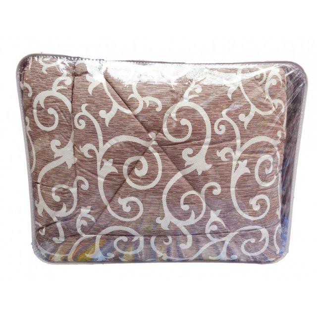 Одеяло с овечьей шерсти полуторное Лери Макс Gold Вензеля на сером