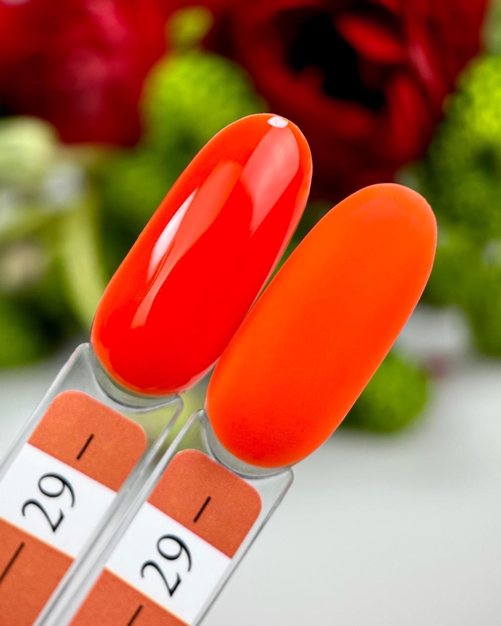 Гель-лак Crooz Gel Polish №29 8 мл Оранжевый