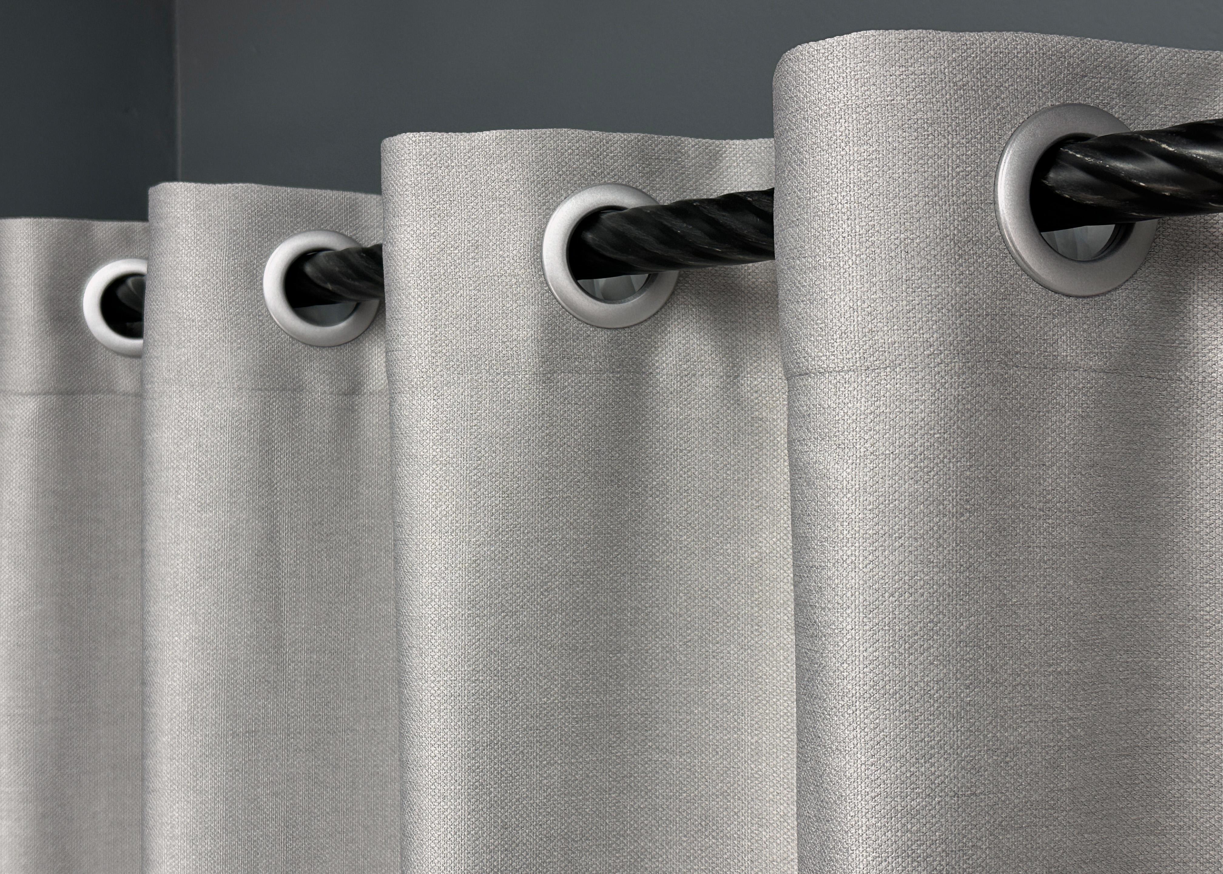 Комплект штор на люверсах VR-Textil Шенил однотонный № 1690ш 150х250 см 2 шт. Пепельный (37-0242) - фото 6 Комплект штор на люверсах VR-Textil Шенил однотонный № 1690ш 150х250 см 2 шт. Пепельный (37-0242) - фото 6