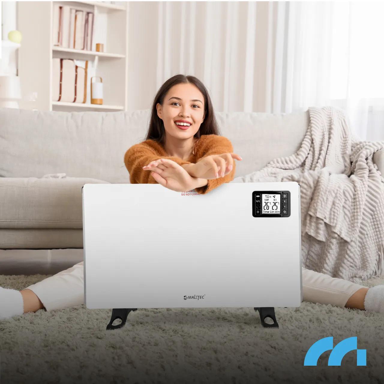 Электрический конвекторный обогреватель Maltec Turbo с таймером/термостатом и дистанционным управлением 2000 Вт (CH2000DW) - фото 14 Электрический конвекторный обогреватель Maltec Turbo с таймером/термостатом и дистанционным управлением 2000 Вт (CH2000DW) - фото 14