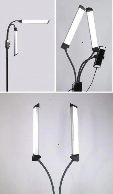 Лампа Led для селфі Multimedia X AL 45X 7660 - фото 4 Лампа Led для селфі Multimedia X AL 45X 7660 - фото 4