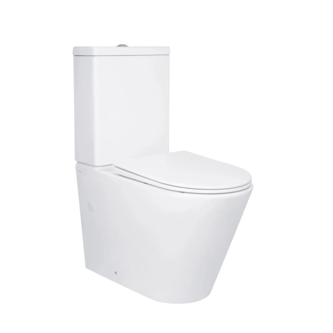 Напольный унитаз Qtap Swan Ultra Quiet с сиденьем Soft-close 640x360x835 мм White (QT16222182TW)