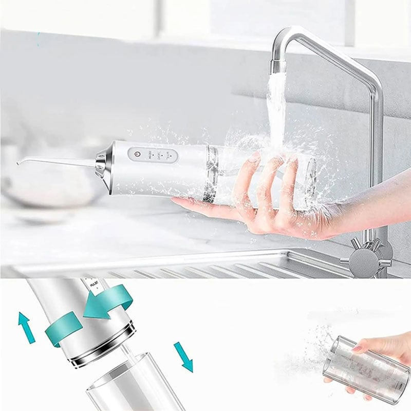 Іригатор Portable Oral Irrigator для зубів та порожнини рота Green (tf6837) - фото 6 Іригатор Portable Oral Irrigator для зубів та порожнини рота Green (tf6837) - фото 6