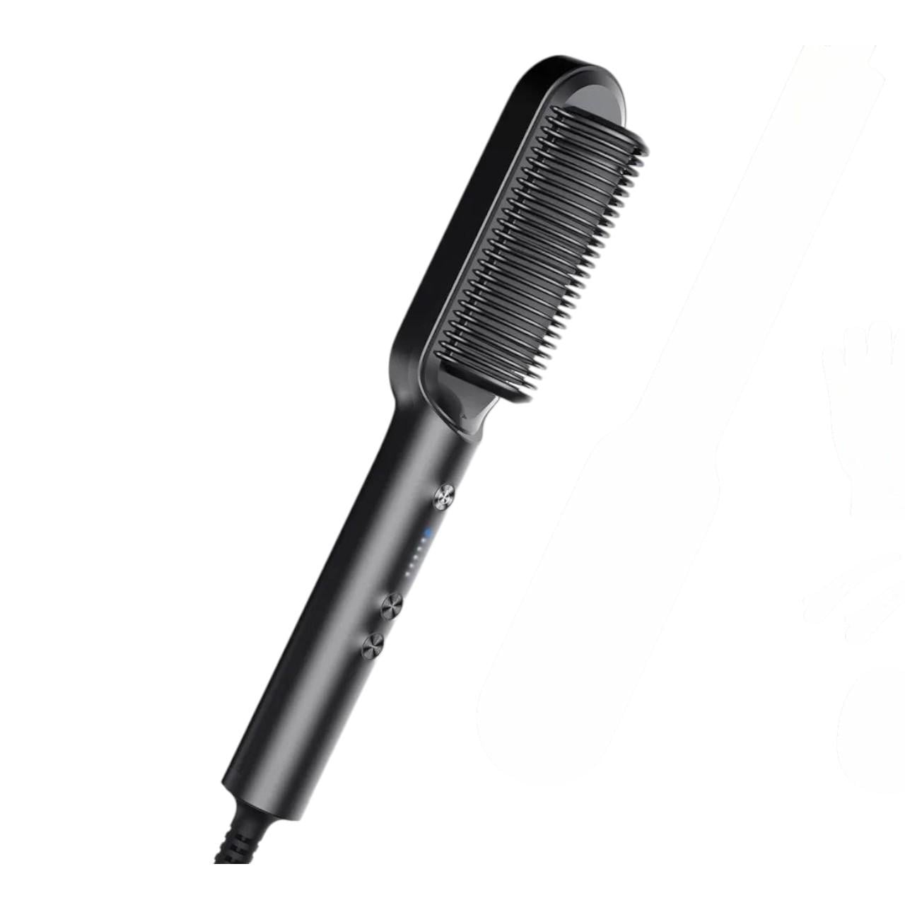 Щітка для волосся випрямляюча TYMO Ring Hair Straightener Brush з іонною технологією Black (33139005) Щітка для волосся випрямляюча TYMO Ring Hair Straightener Brush з іонною технологією Black (33139005)