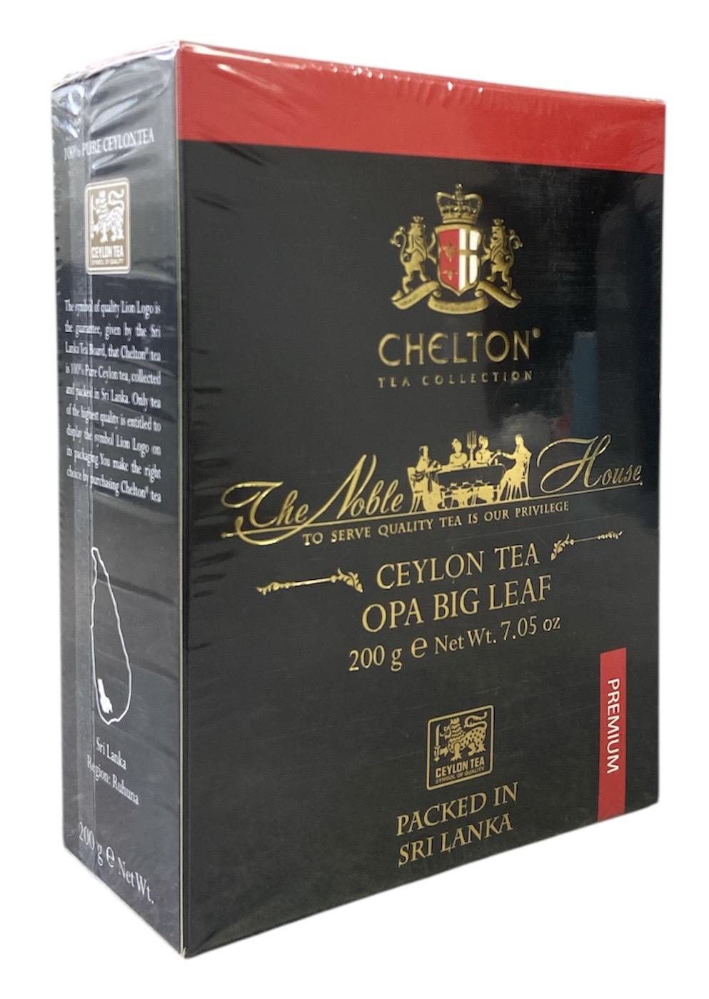 Чай черный Chelton Благородный дом OPA крупнолистовой 200 г (60698) Чай черный Chelton Благородный дом OPA крупнолистовой 200 г (60698)