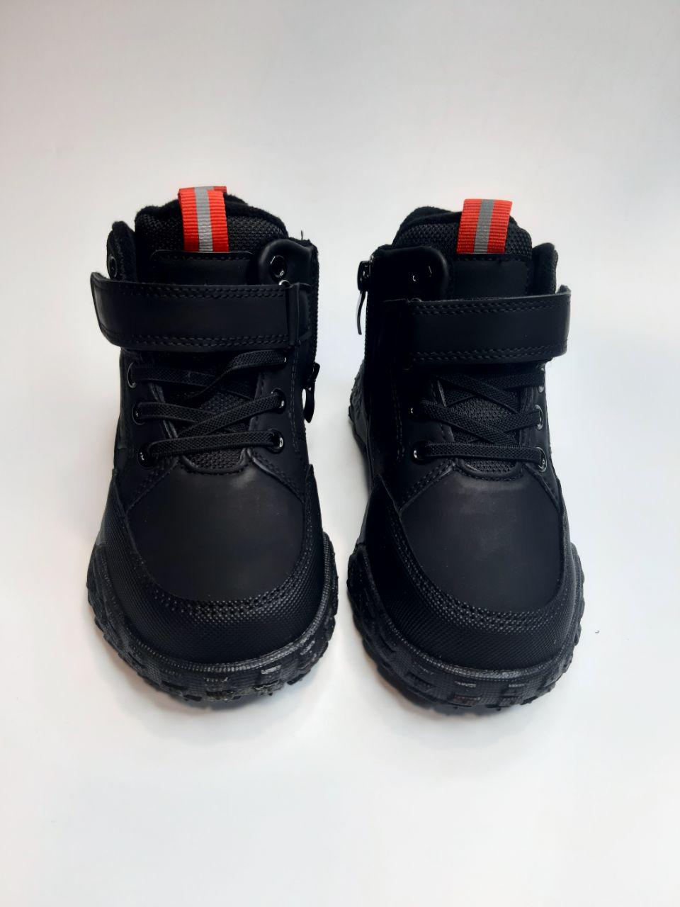 Черевики для хлопчика Clibee р. 29 18,5 см Чорний (87 GB black) - фото 4