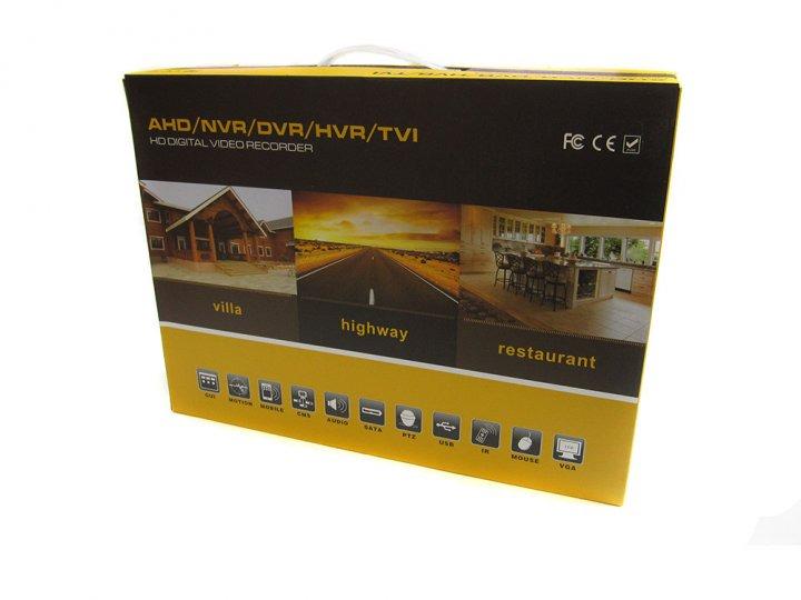 Видеорегистратор аналоговый AHD-1204DVR FullHD 1080p 4-х канальный с удаленным просмотром (bbda029f) - фото 2