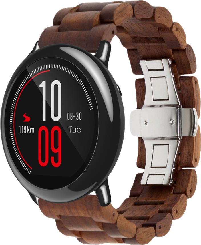 Ремешок деревянный WoodLock для Amazfit Pace Brown (28681-30) Ремешок деревянный WoodLock для Amazfit Pace Brown (28681-30)