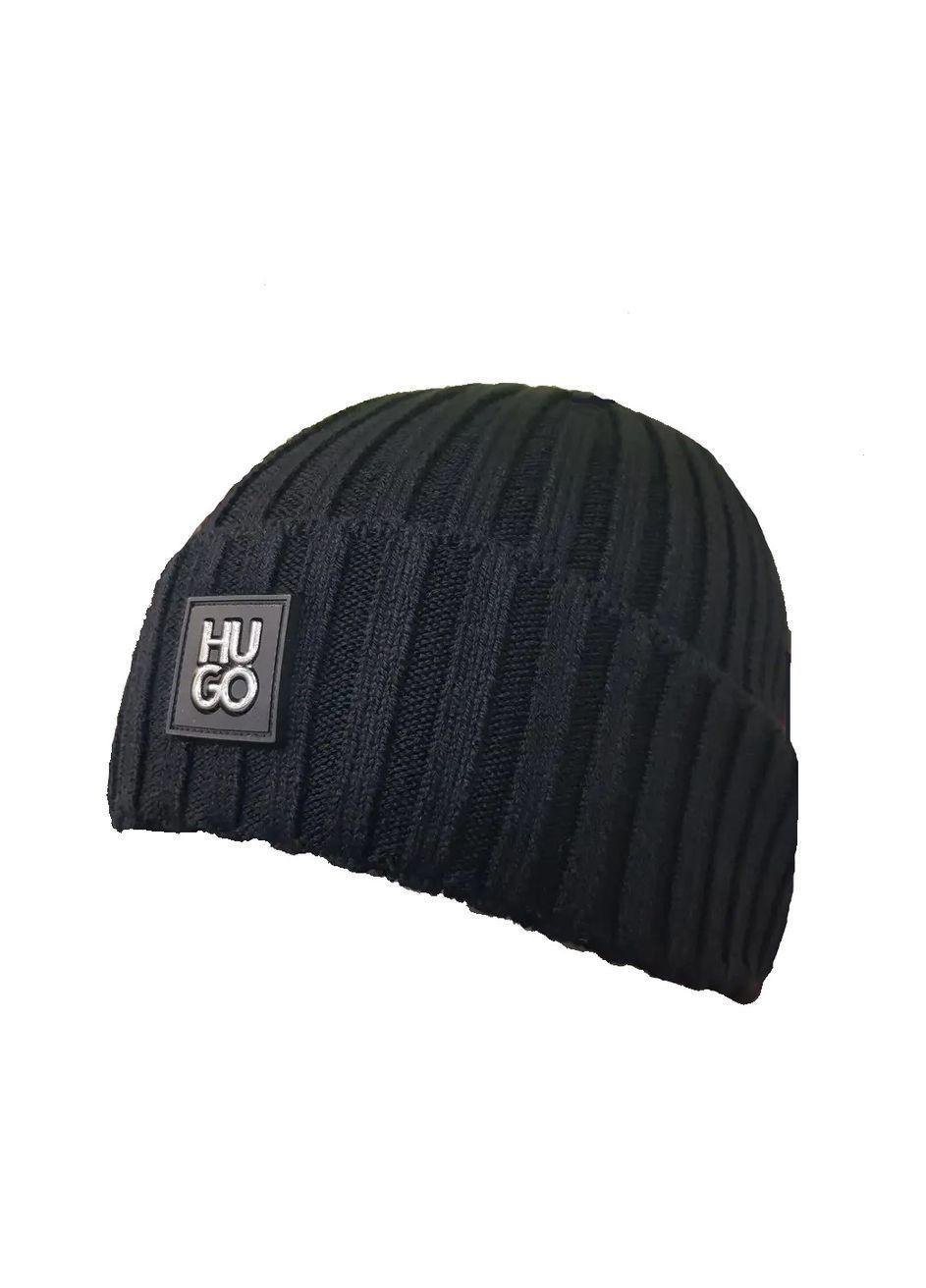 Шапка мужская HUGO Hats Baret HB-1732 Black
