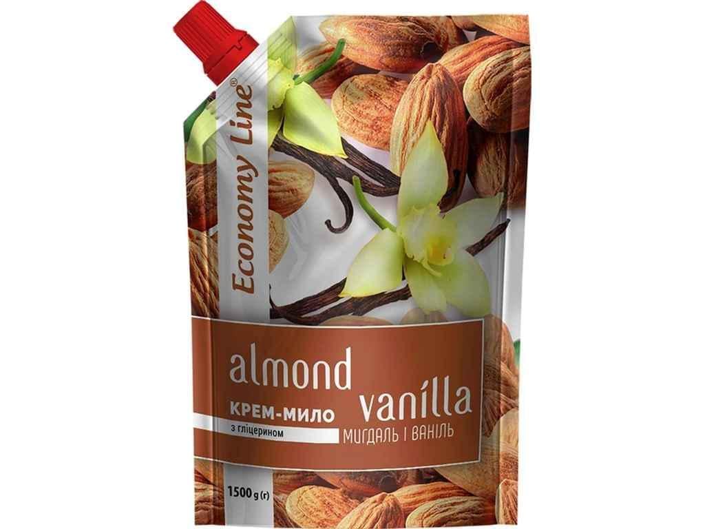 Крем-мило SAMA 1,5 л Мигдаль та ваніль (1047504)
