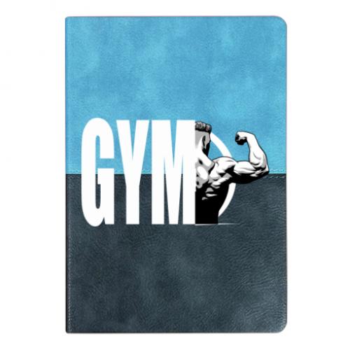 Блокнот двухцветный Power pf GYM в линию 112 страниц Голубо-серый (18597413-70-208919)