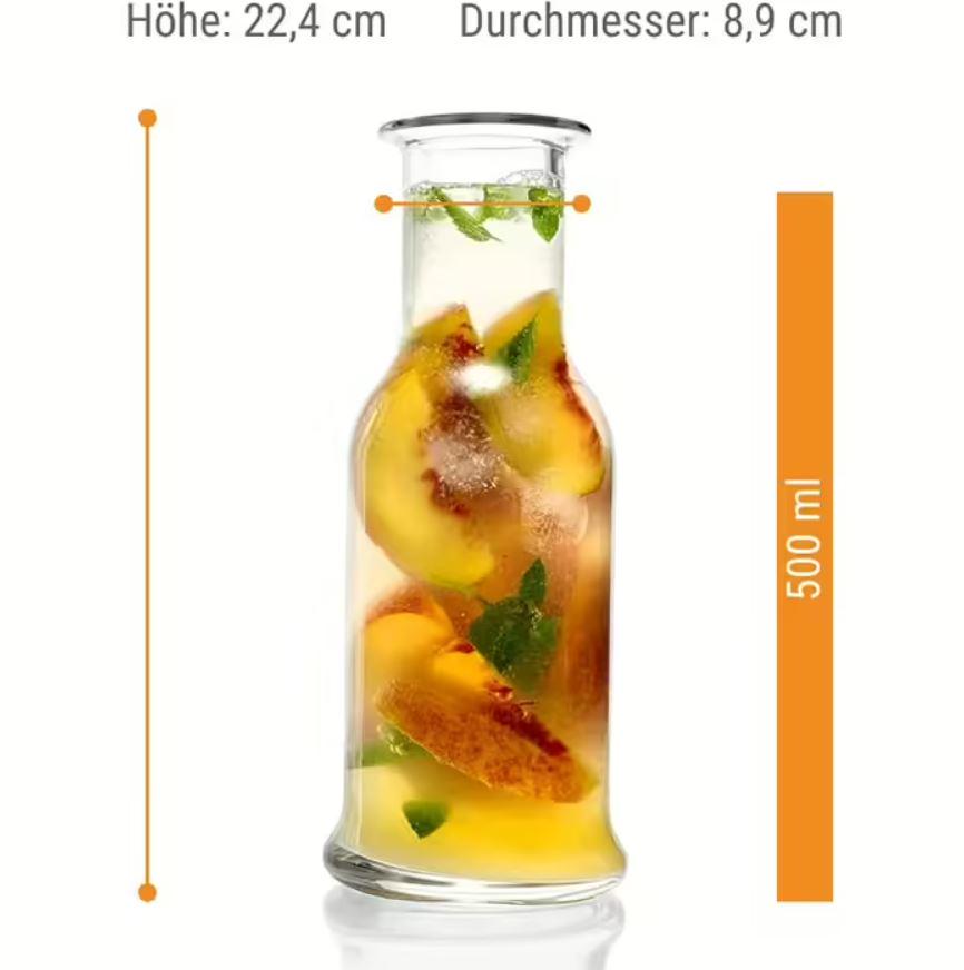 Набір графінів Stölzle Lausitz Purity 500 мл 6 шт. (5040064-6) - фото 6 Набір графінів Stölzle Lausitz Purity 500 мл 6 шт. (5040064-6) - фото 6