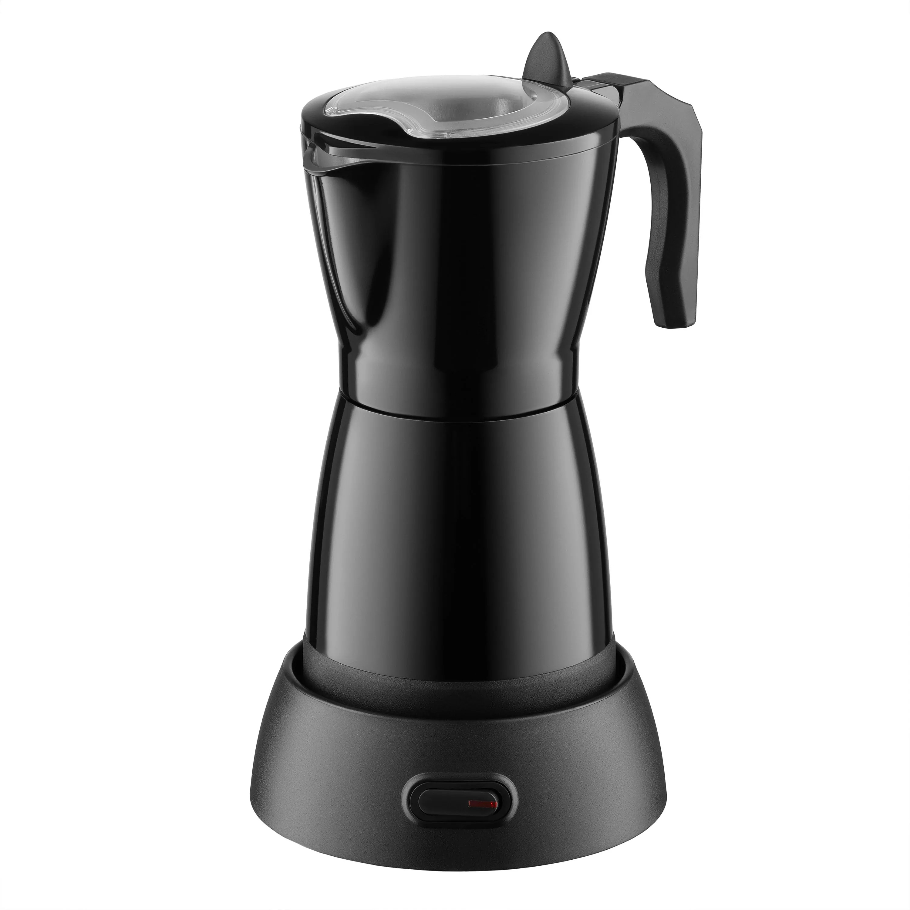 Кофеварка электрическая гейзерная настольная для молотого кофе 0,3 л 480 Вт Черный (CMM-X300B1)