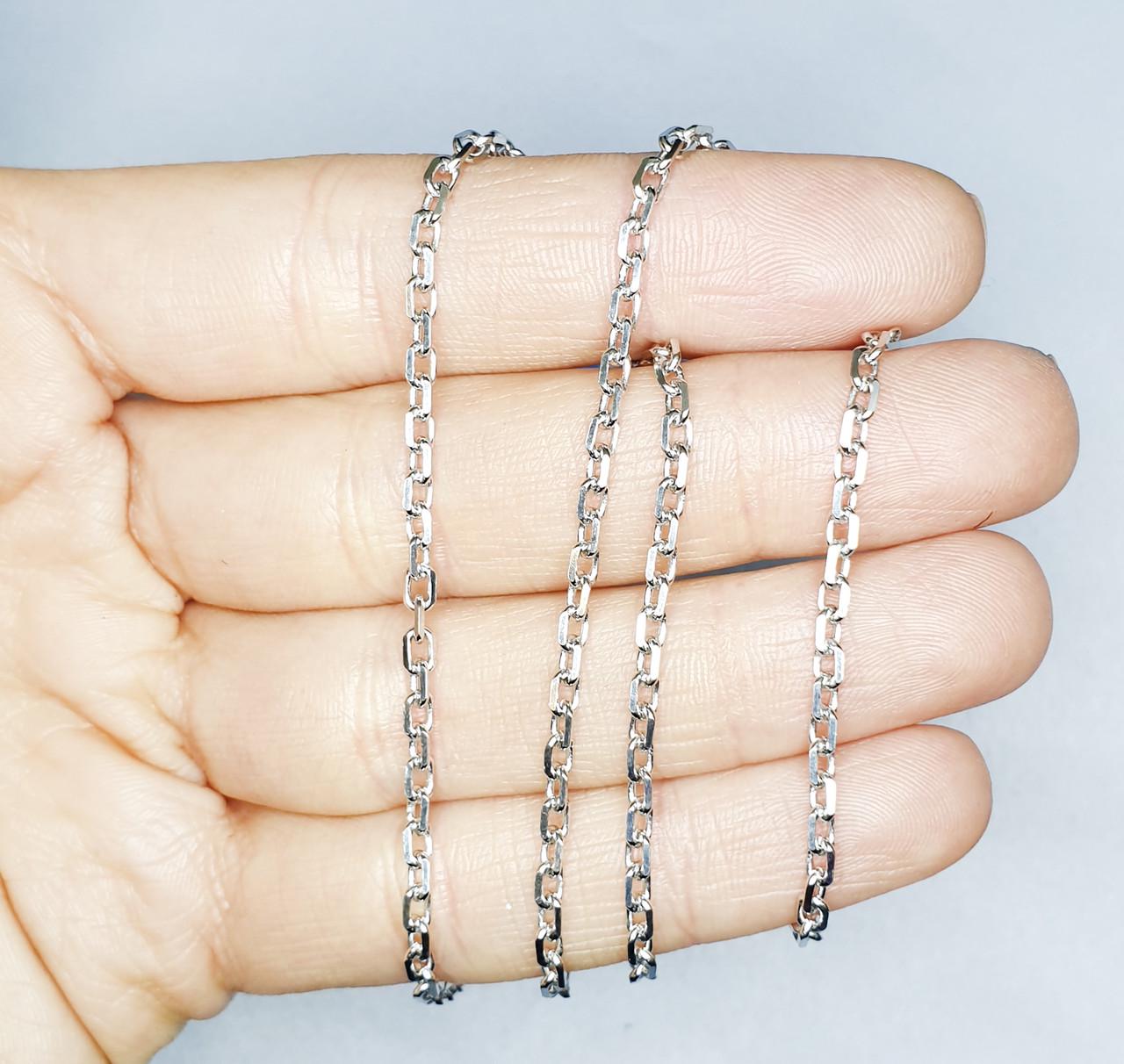 Цепочка серебряная Якорная 55 см 5,4 г