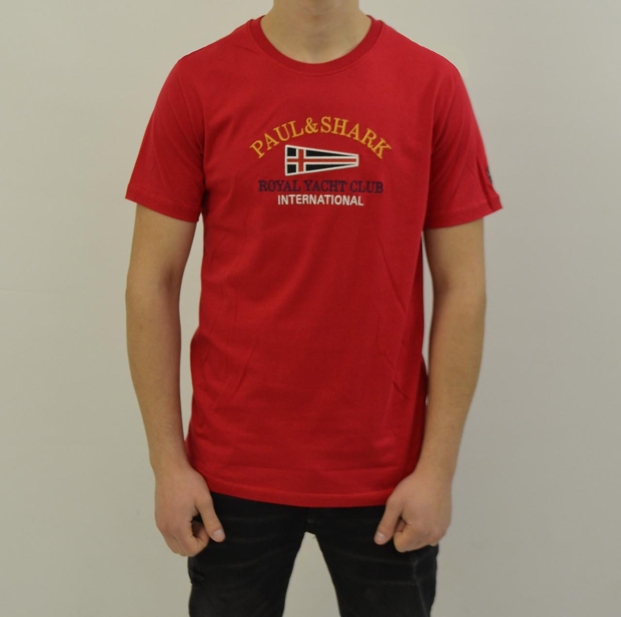 Футболка мужская Paul & Shark PS11970RD XL