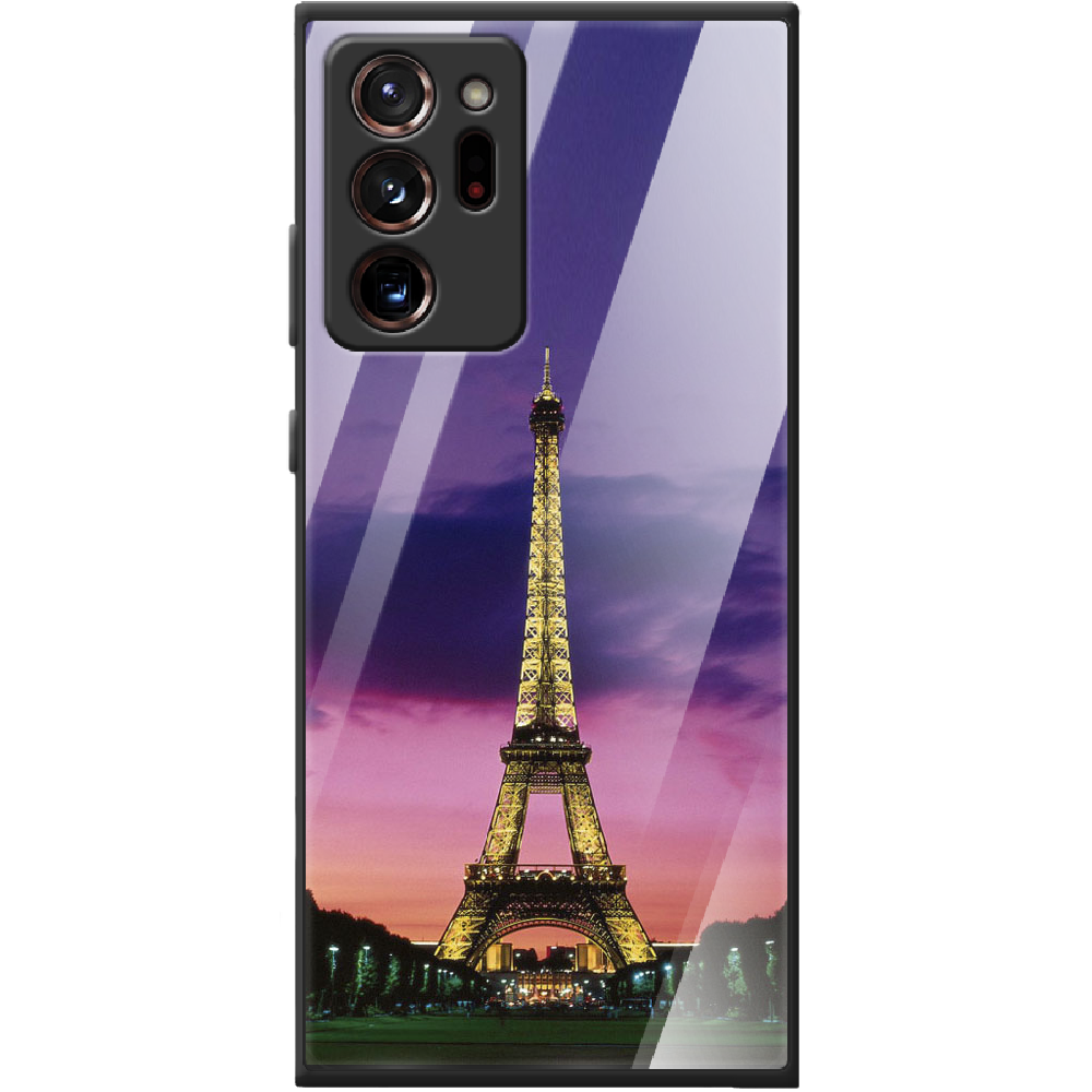 Чохол Boxface Samsung N985 Galaxy Note 20 Ultra Опівночі в Парижі Чорний силікон зі склом (40573-up964-41111)