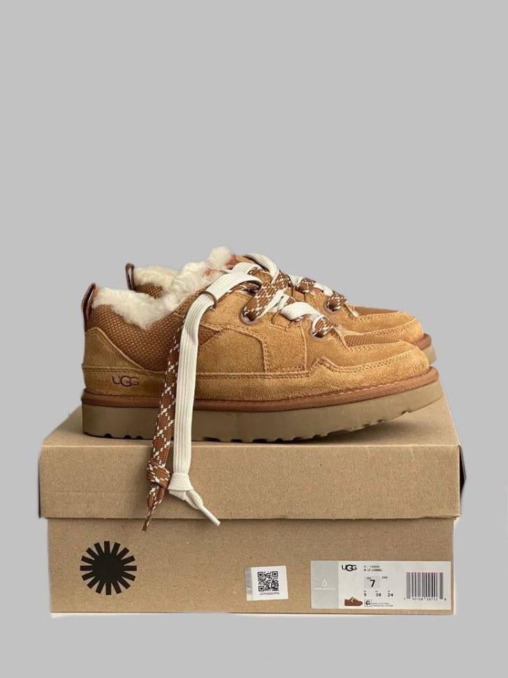 Кросівки жіночі UGG Lo Lowmel Chestnut р. 38 Помаранчевий (20767) - фото 8