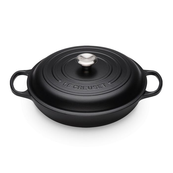 Каструля Le Creuset низька 3,5 л Чорний матовий