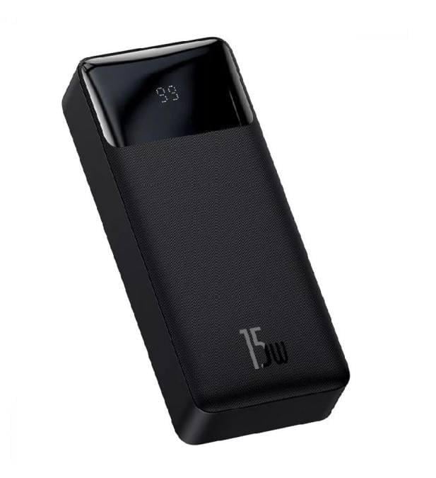 Повербанк BASEUS Bipow Overseas с дисплеем 15W 20000 mAh Black (19158337)