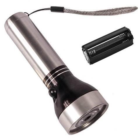 Фонарь BL-731-COB+LM 3хААA Черный