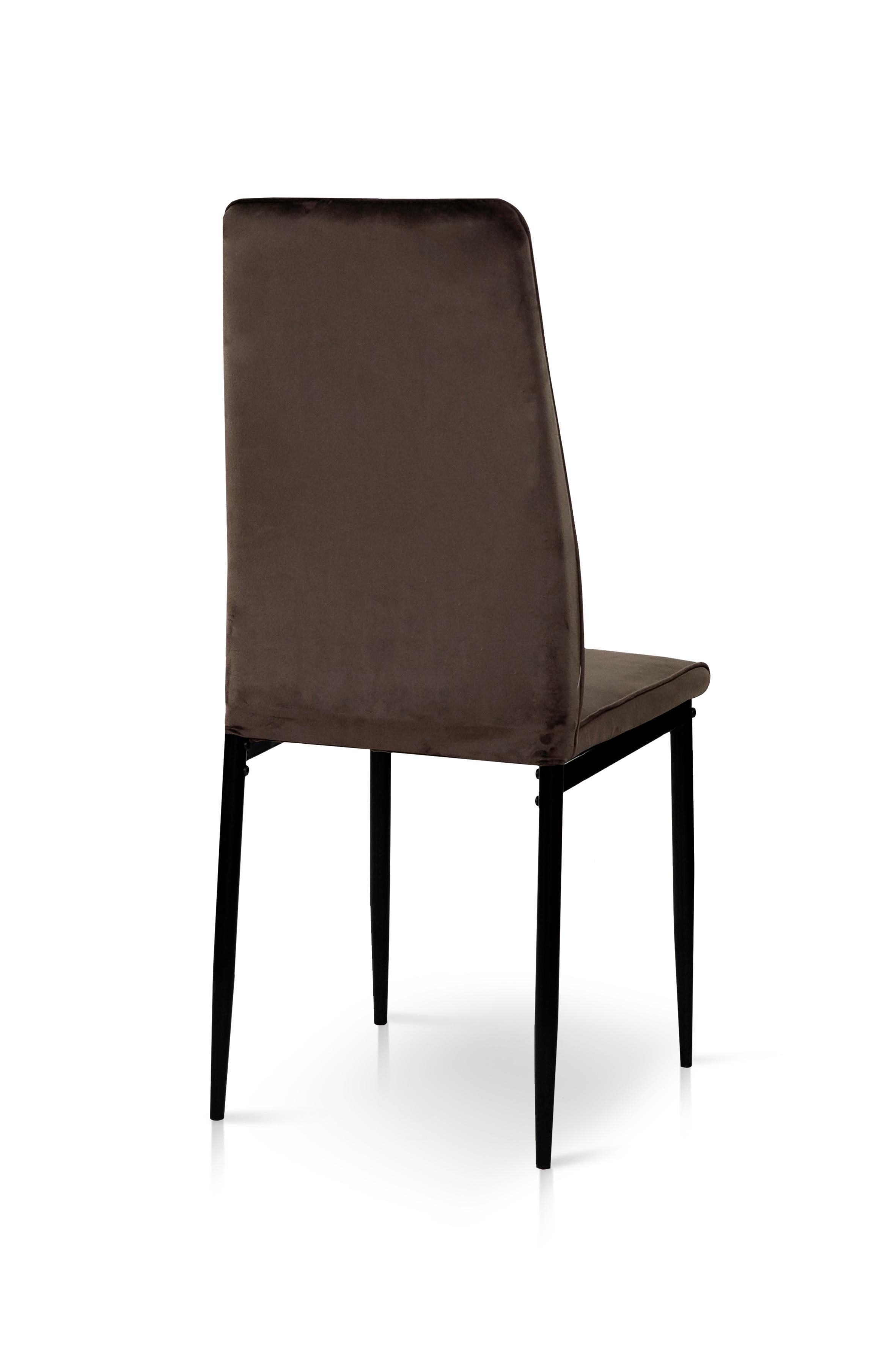 Стул для кухни и гостиной ГРЕЙС Рич 410х970х400 мм Черный/Брауни (GAА0056773) - фото 11 Стул для кухни и гостиной ГРЕЙС Рич 410х970х400 мм Черный/Брауни (GAА0056773) - фото 11